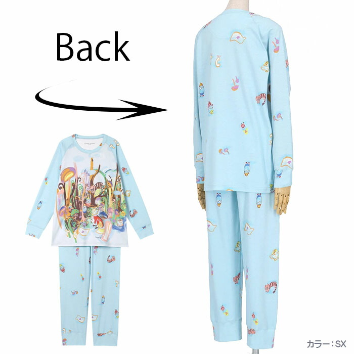 tsumori chisato SLEEP ワコール Wacoal 長袖パジャマ (S-Lサイズ
