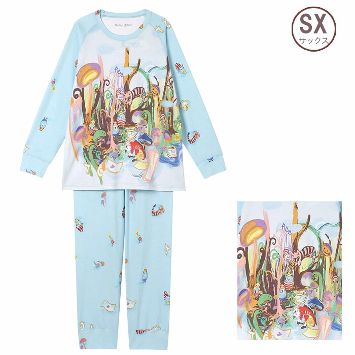 tsumori chisato SLEEP ワコール Wacoal 長袖パジャマ (S-Lサイズ