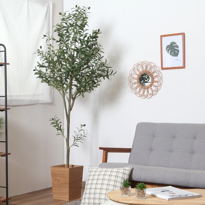 フェイクグリーン オリーブ 180cm ジョイント 41122 観葉植物