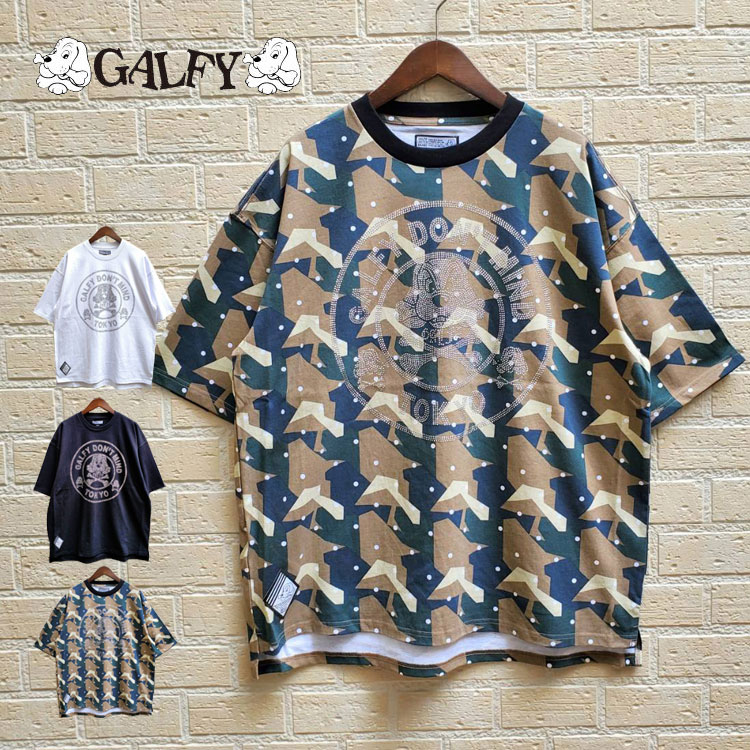 GALFY（ガルフィー） どんまいTシャツ ラインストーン DON'T MIND 半袖