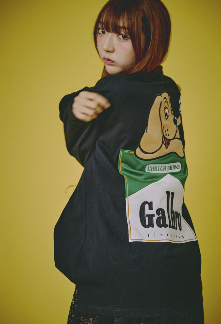 GALFY（ガルフィー） ガルブロ 長袖Tシャツ 胸ポケ クルーネック
