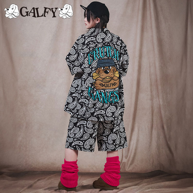 GALFY（ガルフィー） セットアップ ペイズリー柄 メンズ レディース