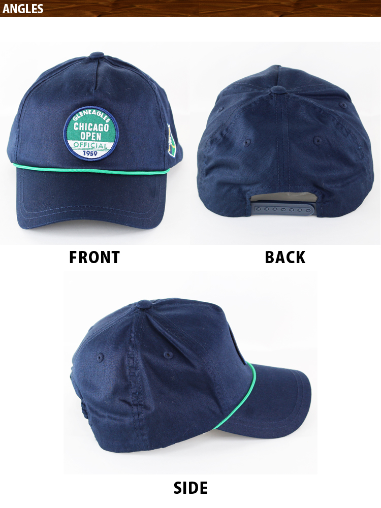 アメリカンニードル 19th HOLE COLLECTION ロゴ刺繍 キャップ 帽子