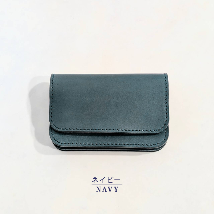 栃木レザーコンパクトトラッカーウォレット ショートトラッカーウォレット110 手縫い 栃木レザーワイルドサドル