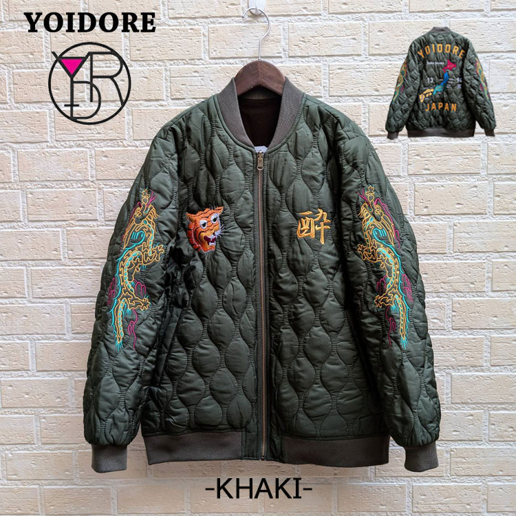 YOIDORE 【YOIDORE】スカジャン スーベニアジャケット キルティング