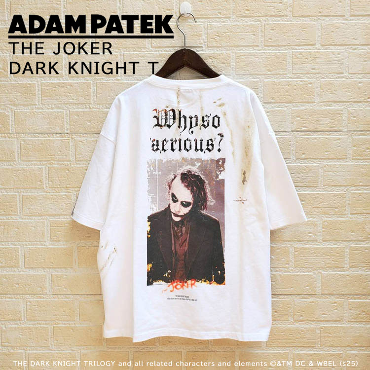 ADAMPATEK アダムパテック THE JOKER ジョーカー DARK KNIGHT T ダーク