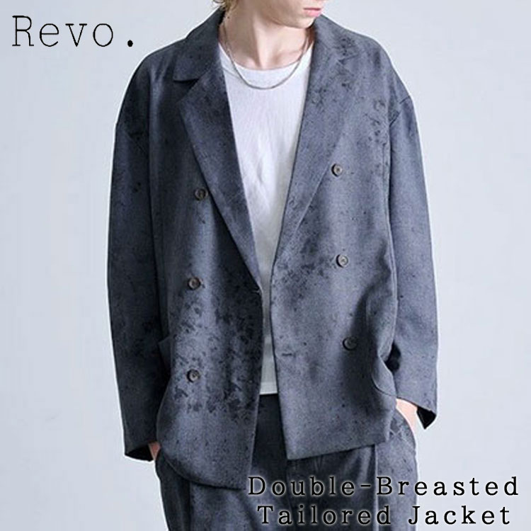 Revo. ダブルテーラードジャケット メンズ ジャケット ダブル