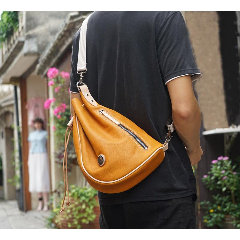 新品 メンズバッグ 本革 ボディバッグ ワンショルダーバッグ 斜めがけ