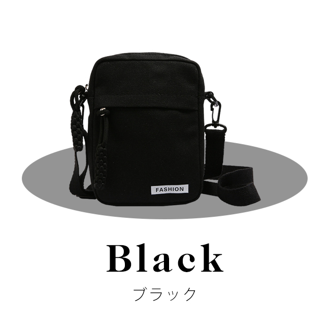 スマホポーチ キャンバス ショルダーバッグ ポシェット スマホショルダー 鞄 レディース メンズ ミニバッグ 縦型 斜め掛け 肩掛け 軽量 爆買 | ブランド登録なし | 01
