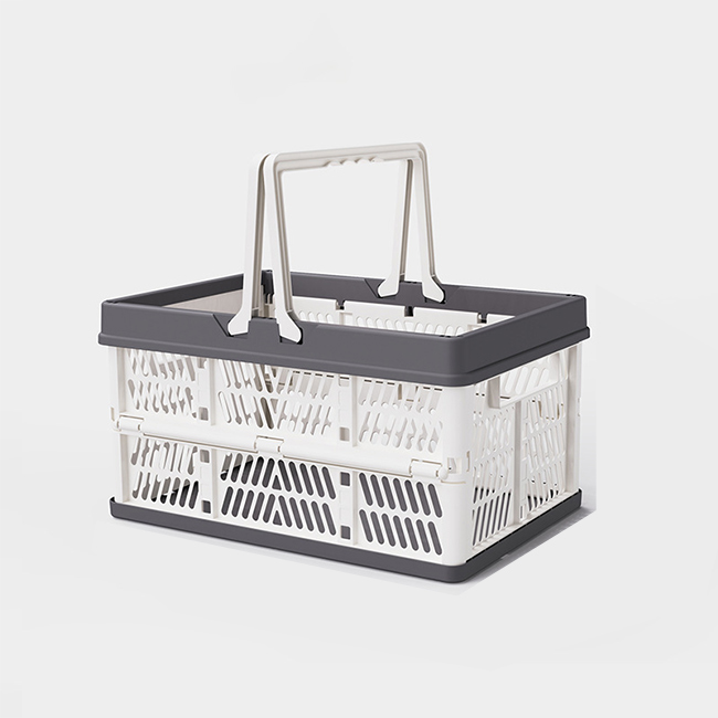 折りたたみ 買い物かご マイカゴ レジカゴ 買い物カゴ  カーゴ コンパクト スリム 軽い 大容量 車載 バスケット かご コンテナ コンテナボックス 収納 爆買 | ブランド登録なし | 01