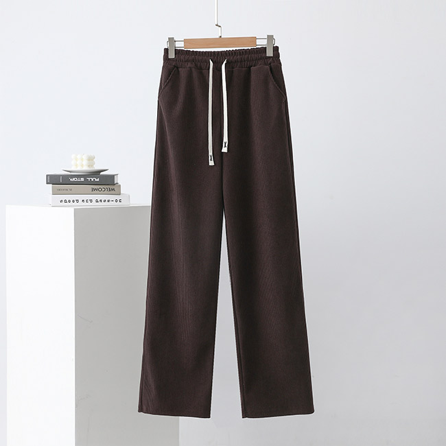 裏起毛 パンツ レディース 秋冬 ワイドパンツ あったか ストレッチ ズボン 美脚 ゆったり スウェット 通勤 部屋着 きれいめ 防寒 厚手 体型カバー 爆買 | ブランド登録なし | 03