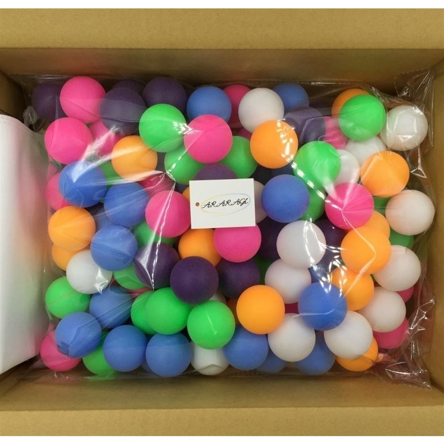 卓球ボール ピンポン玉 150個 イベント 用 カラフル球 プラスチック おもちゃ :20150626FT38-1140:春永堂 - 通販 -  Yahoo!ショッピング