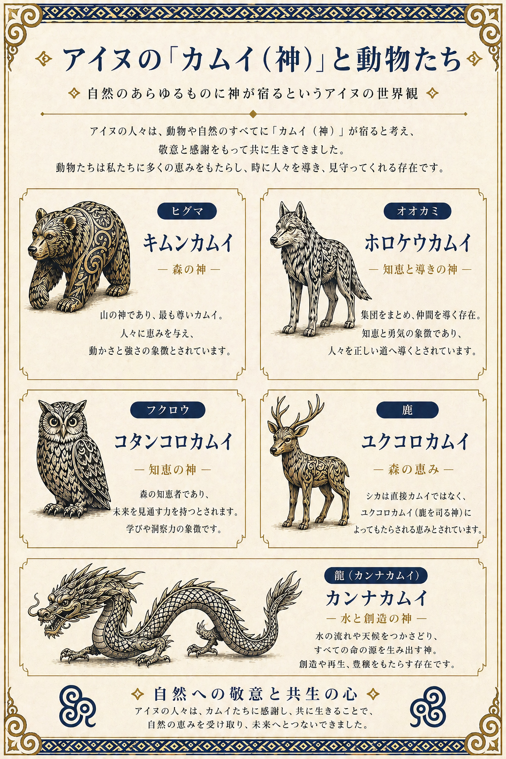 民族アクセサリー専門店ラパヌイ - アイヌ彫刻 アクセサリー（日本