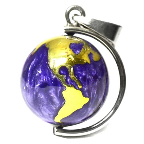 メキシコ MUSICAL BALL ミュージカルボール 地球儀 ペンダントトップ