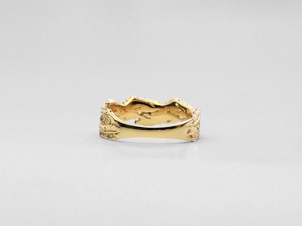 11/28午後値上げ実施】 18K フェザーリング レディース 指輪