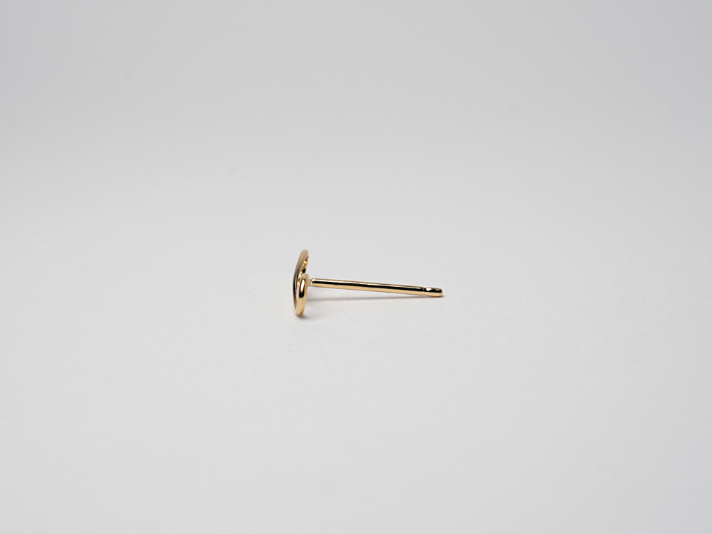 【値下げ】18金Moissaniteピアス　ユニセックス 大セール❣️ ピアス レディース 大ぶり Pt900 K18YG Pt900ピアス 18金ピアス