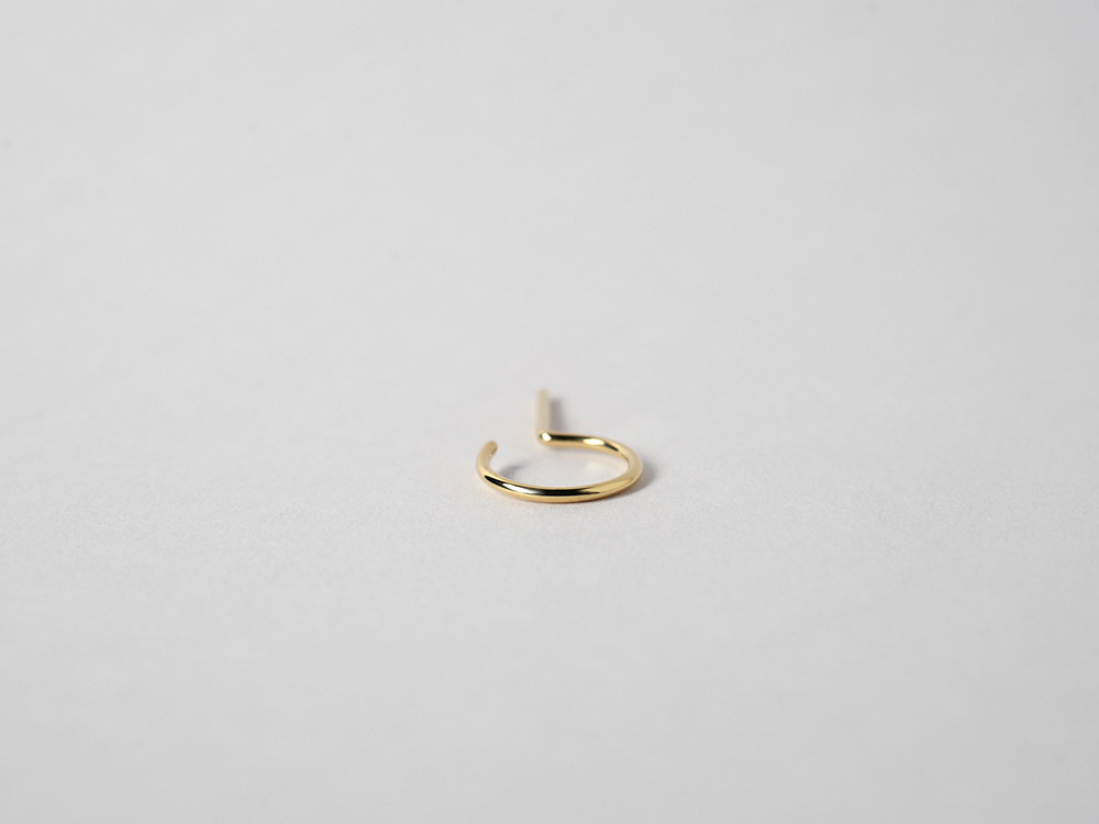 K18 kagi ピアス 18k 18金 レディース ジュエリー シンプル 安心 