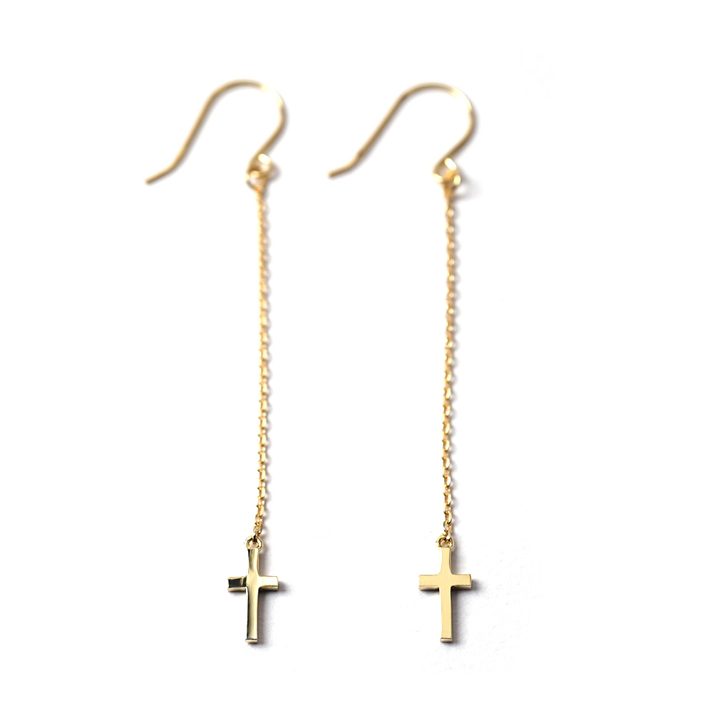 ブレスレット レディース 18K クロス ダイヤモンド ダイヤモンド