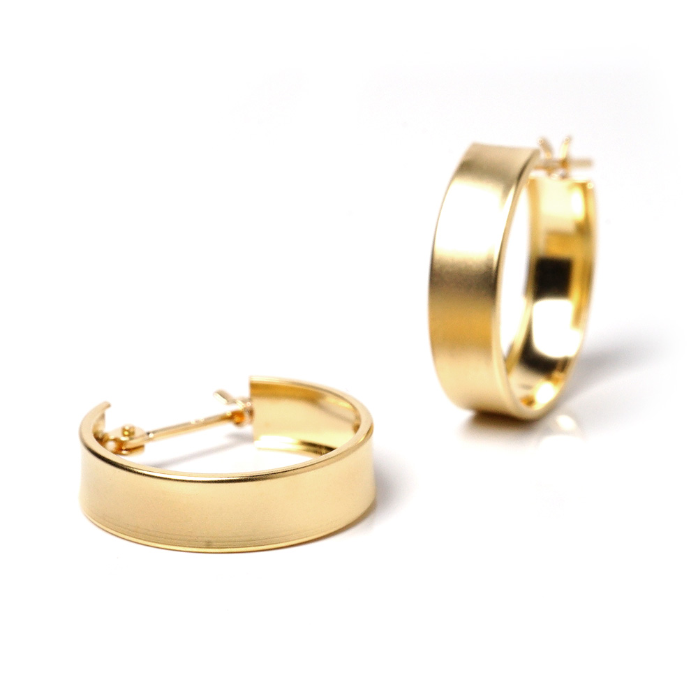 K18 ミラーボール フックピアス レディース 18K 18金 ゴールドピアス