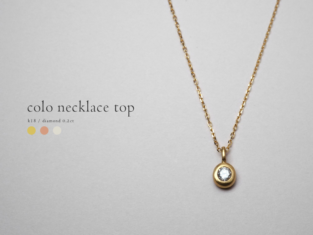 18K ダイヤモンド ネックレス トップ 0.2ct 18k ペンダント