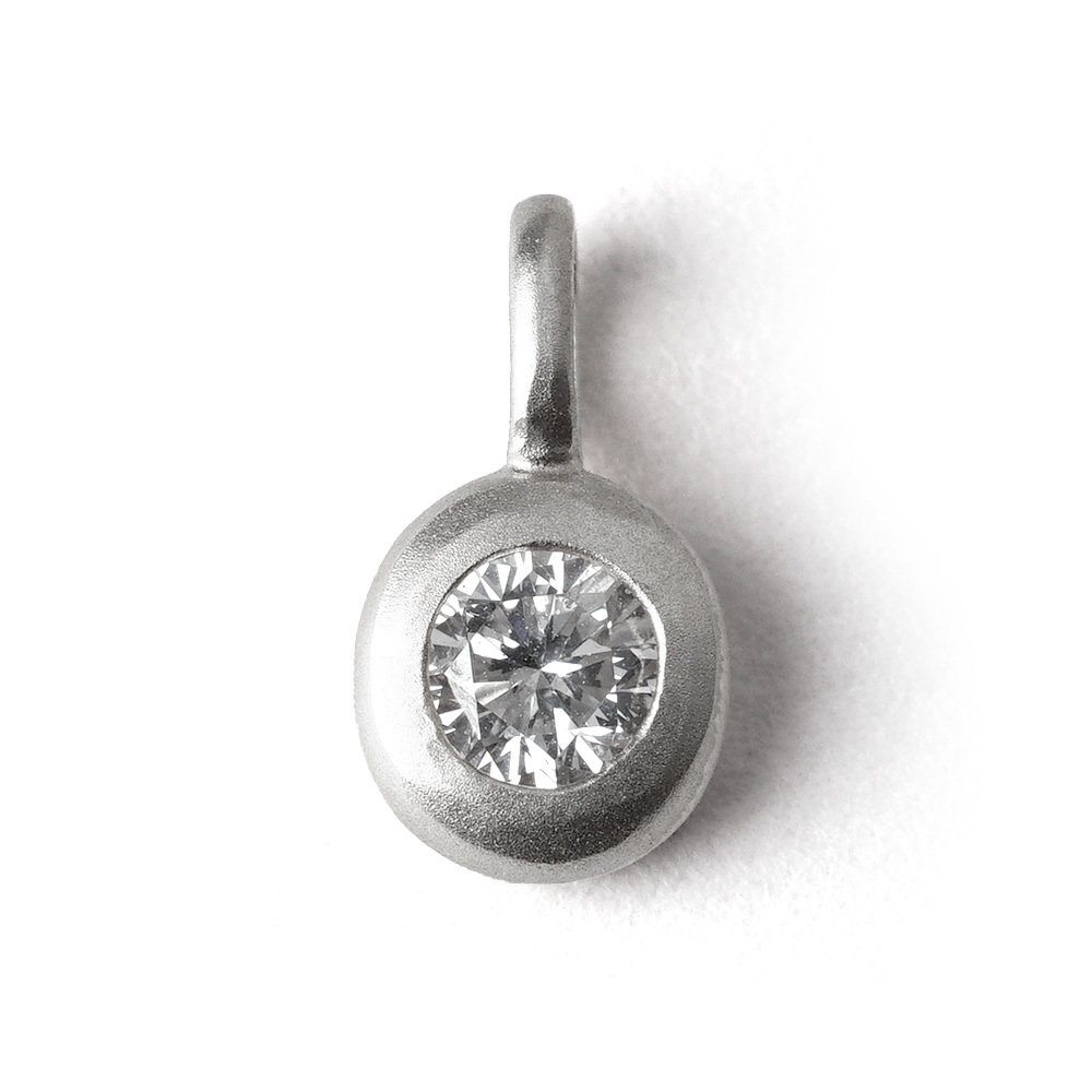 18K ダイヤモンド ネックレス トップ 0.2ct 18k ペンダント