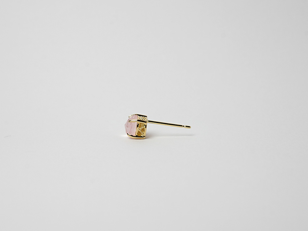 ティファニー　ローズクォーツピアス　片耳 Tiffany & Co. - ティファニー ラブ ピアス 片耳の通販 by