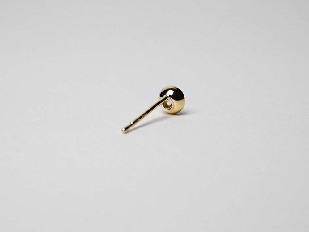 K18 ダイヤモンド スタッド ピアス 0.2ct H/SIクラス ダイヤ 18k 18金