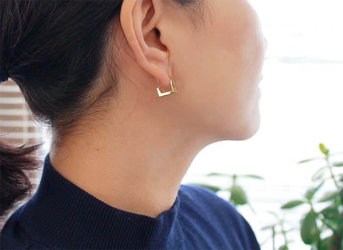 18kピアス 18金フックピアス フックピアス 18k 地金 ピアス フック プレゼント レディース 18金 K18 プレゼント 送料無料 春物 ホワイトデー 母の日 Hd Rapa 通販 Yahoo ショッピング