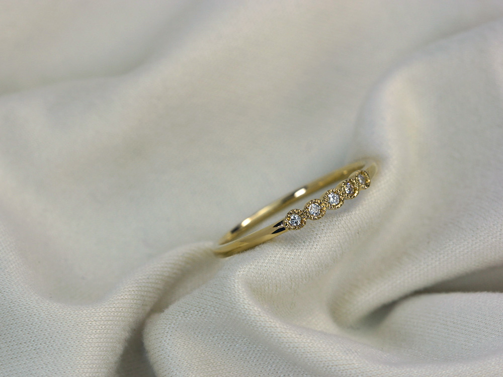 K18 ダイヤモンド ファイブ ピュア リング ダイヤ rpa1968122 : RAPA