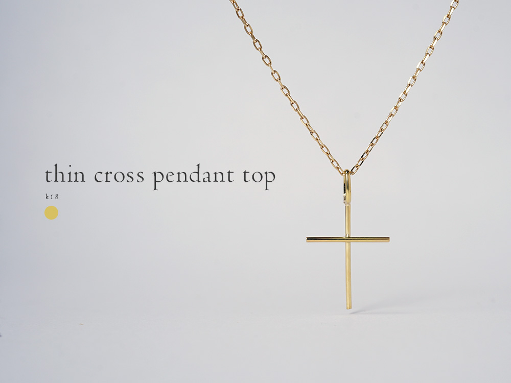 クロス ネックレス ダイヤモンド k18 18金ネックレス 18k YG WG