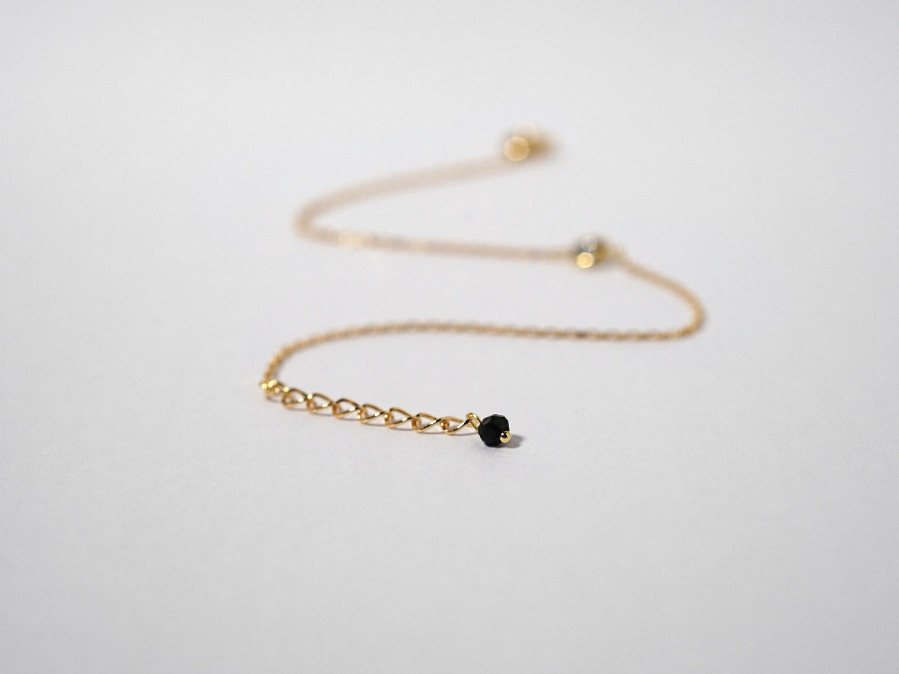 K18 ダイヤモンド ブレスレット 0.1ct The pavilion シンプル ブレス