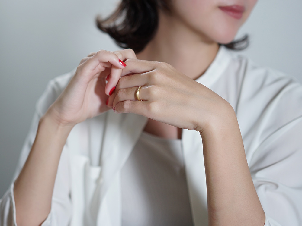 K18 モリス ダイヤ リング レディース ペアリング 結婚指輪 婚約指輪