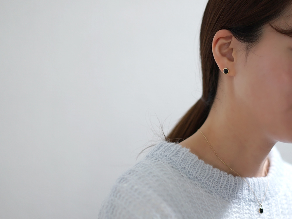 k18 楕円ピアス K18 アノルス ラージ フープピアス レディース 女性用 18K 18金