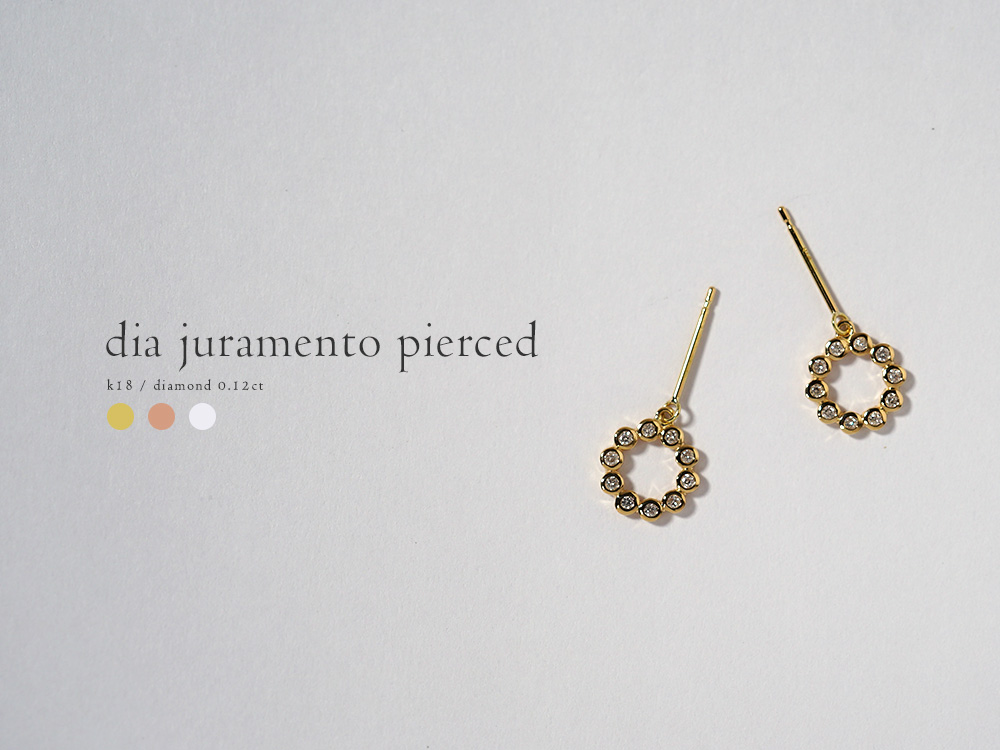 k18 ダイヤモンド　ピアス K18 ダイヤモンド フラメント ピアス ダイヤ 18k 18金 rph48987123