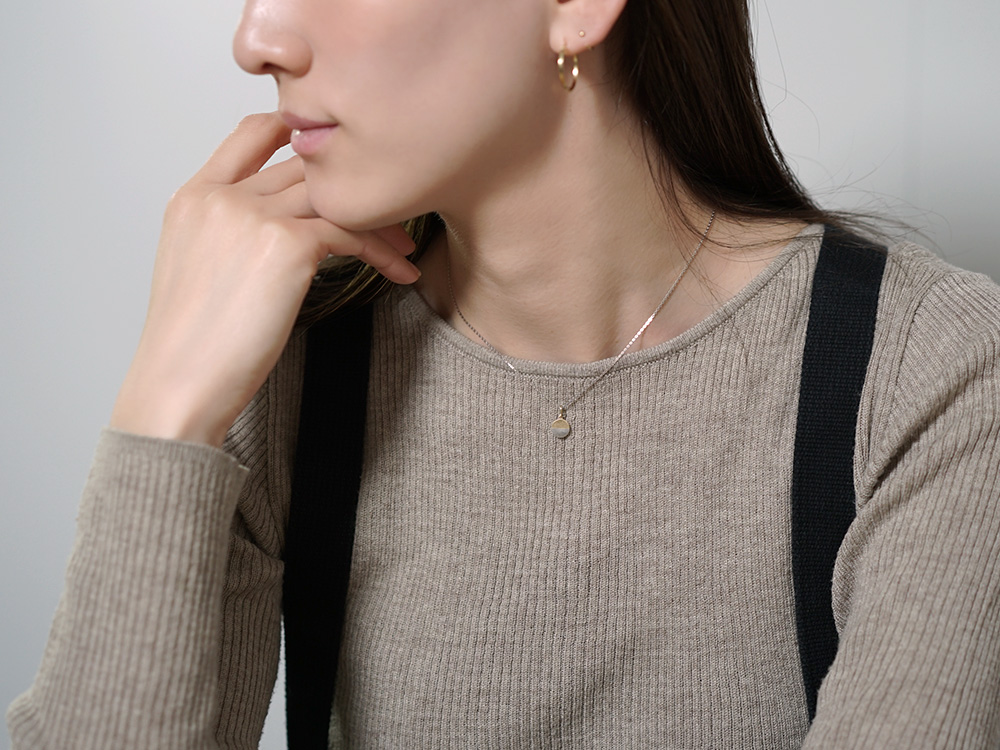 K18/Pt ペンダントトップ hinode レディース 女性用 ネックレス