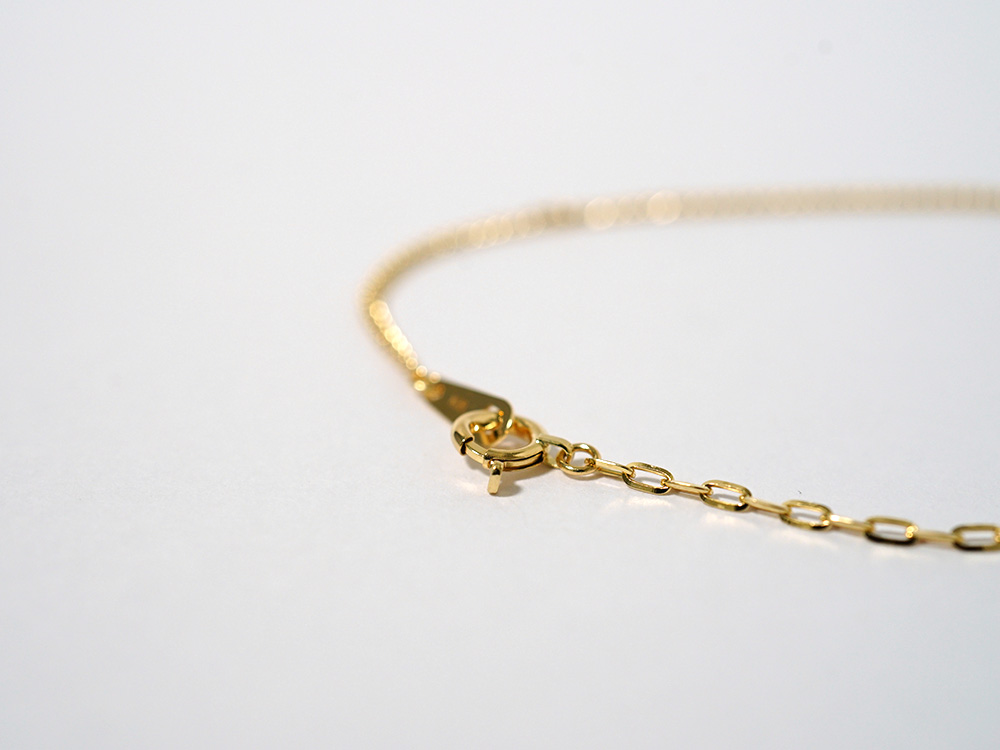K18 ラディヘイ ブレスレット レディース 女性用 18K 18金 地金 コンビ