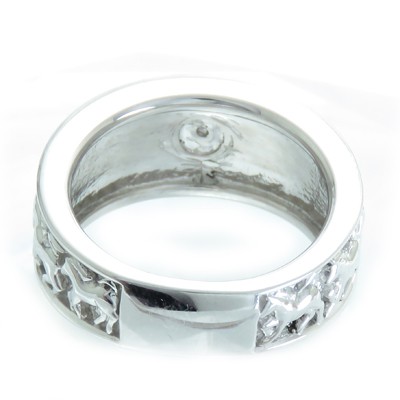 縁起リング お守り 指輪 お祓い sv925 シルバー 選べる金色