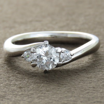 ハーフエタニティリング プラチナ ブラックダイヤモンド 指輪 Pt900 黒