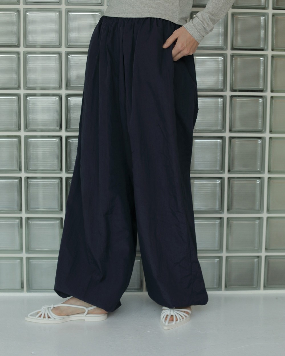 ANUKE (アンヌーク）Nylon Volume Pants 即日発送 62410710 : RAPTURE
