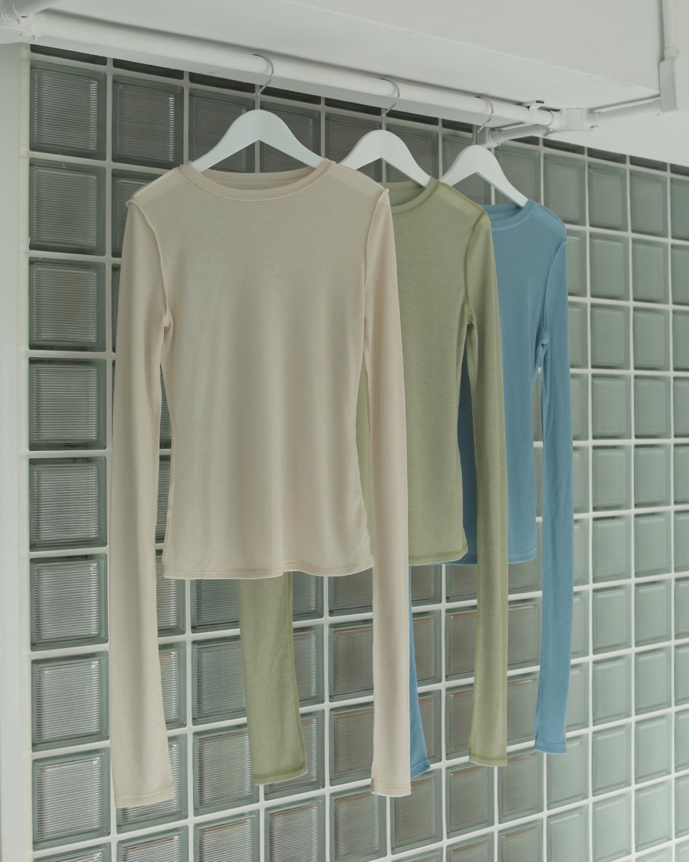 anuke（アンヌーク） (アンヌーク）Reversible Long T-shirts 即日発送