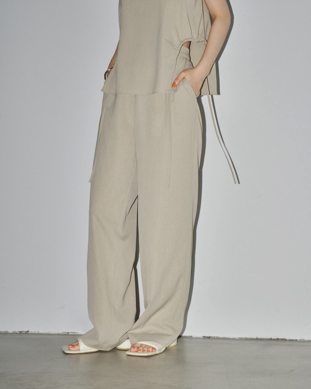 TODAYFUL SALE (トゥデイフル）Easy Chambray Trousers 即日発送