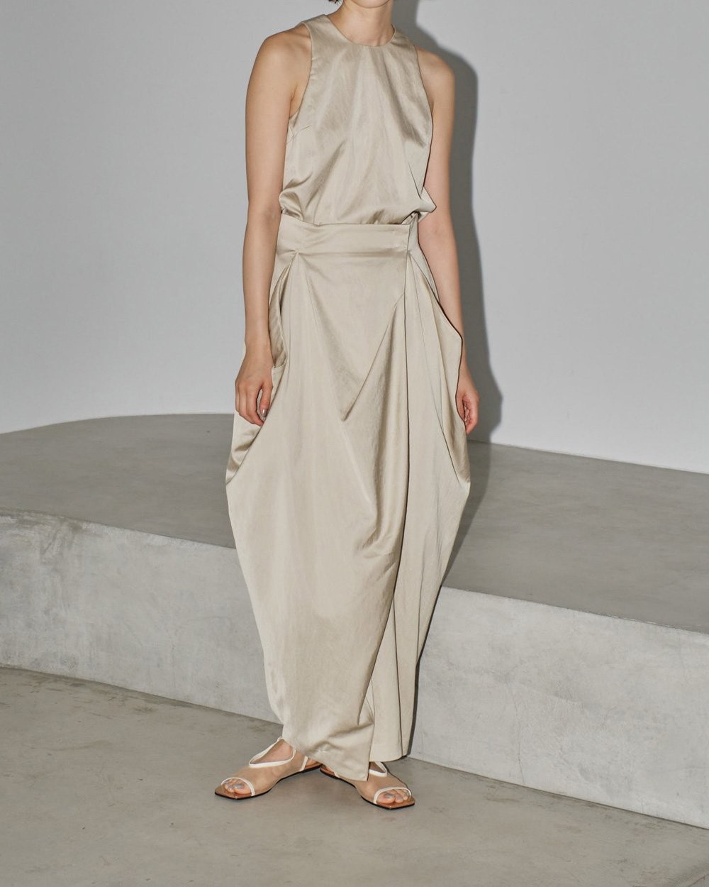 TODAYFUL SALE TODATFUL (トゥデイフル）Sleeveless Satin Tops