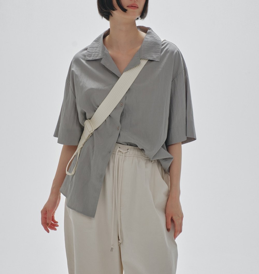 TODAYFUL (トゥデイフル）Halfsleeve Crape Shirts 即日発送