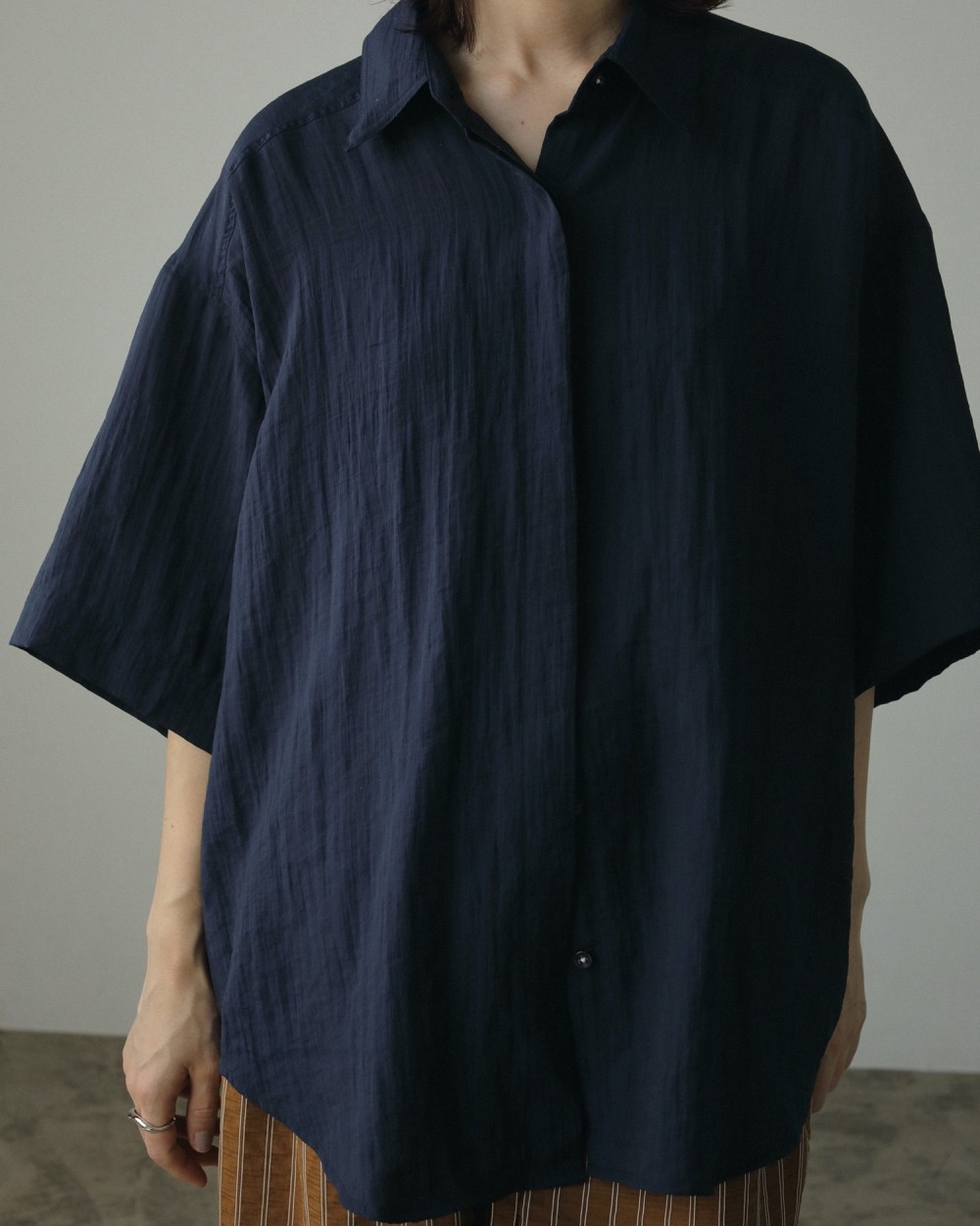 ANUKE (アンヌーク）Halfsleeve Loose Shirts 即日発送 : RAPTURE 