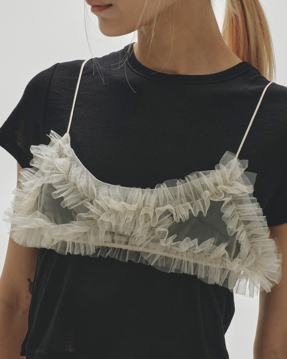 TODAYFUL SALE (トゥデイフル）Frill Tulle Bustier 即日発送