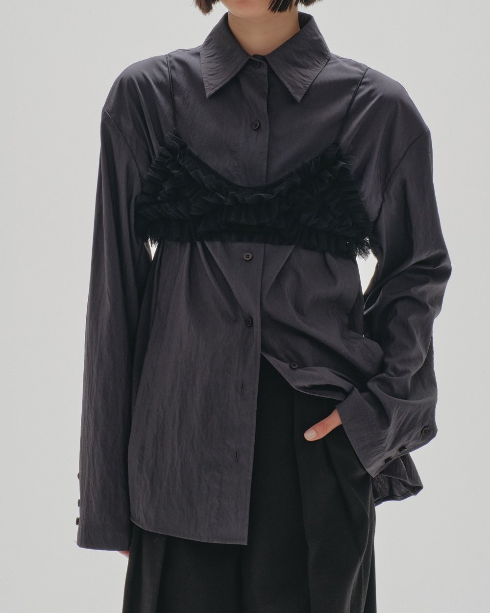 TODAYFUL SALE (トゥデイフル）Frill Tulle Bustier 即日発送