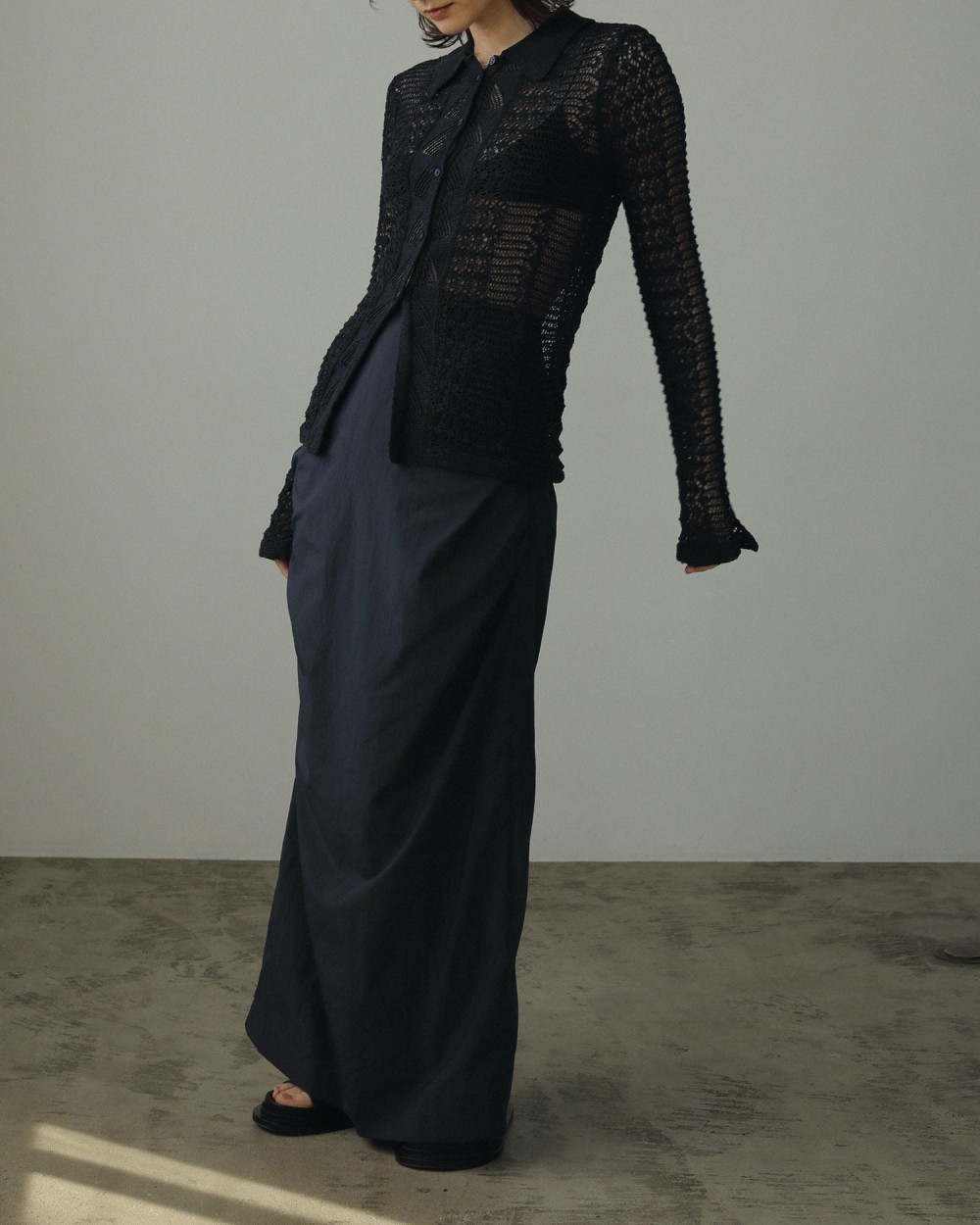 ànuke online store（アンヌーク） / Mix Knit ShirtsMix Knit