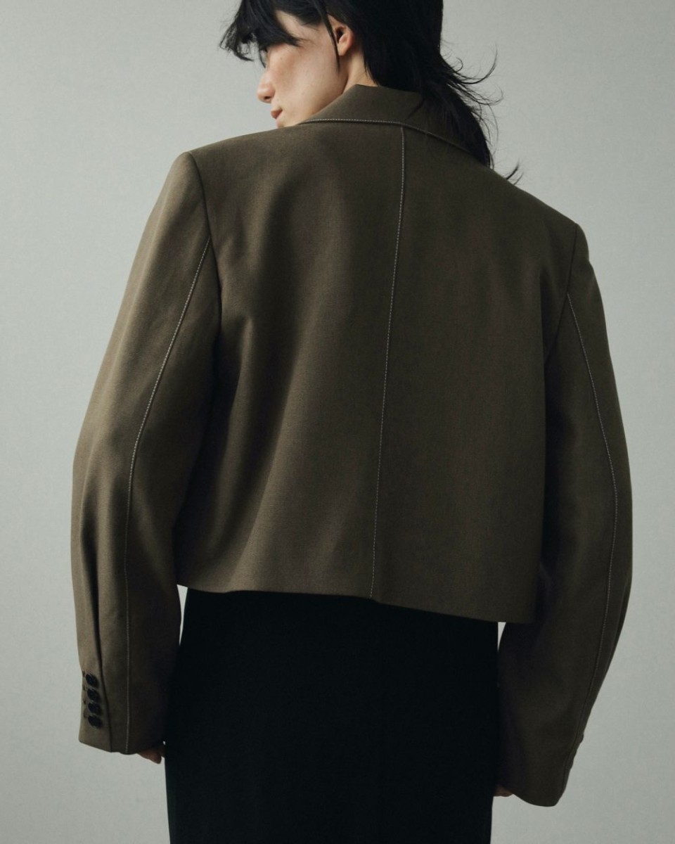 anuke ANUKE (アンヌーク）Heather Short Jacket 即日発送