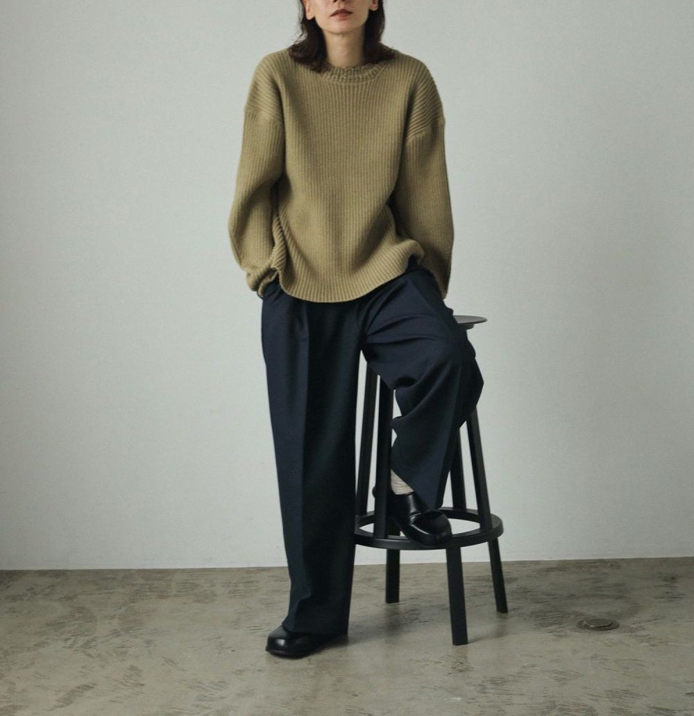 anuke（アンヌーク） (アンヌーク）Heather Tuck Pants 即日発送