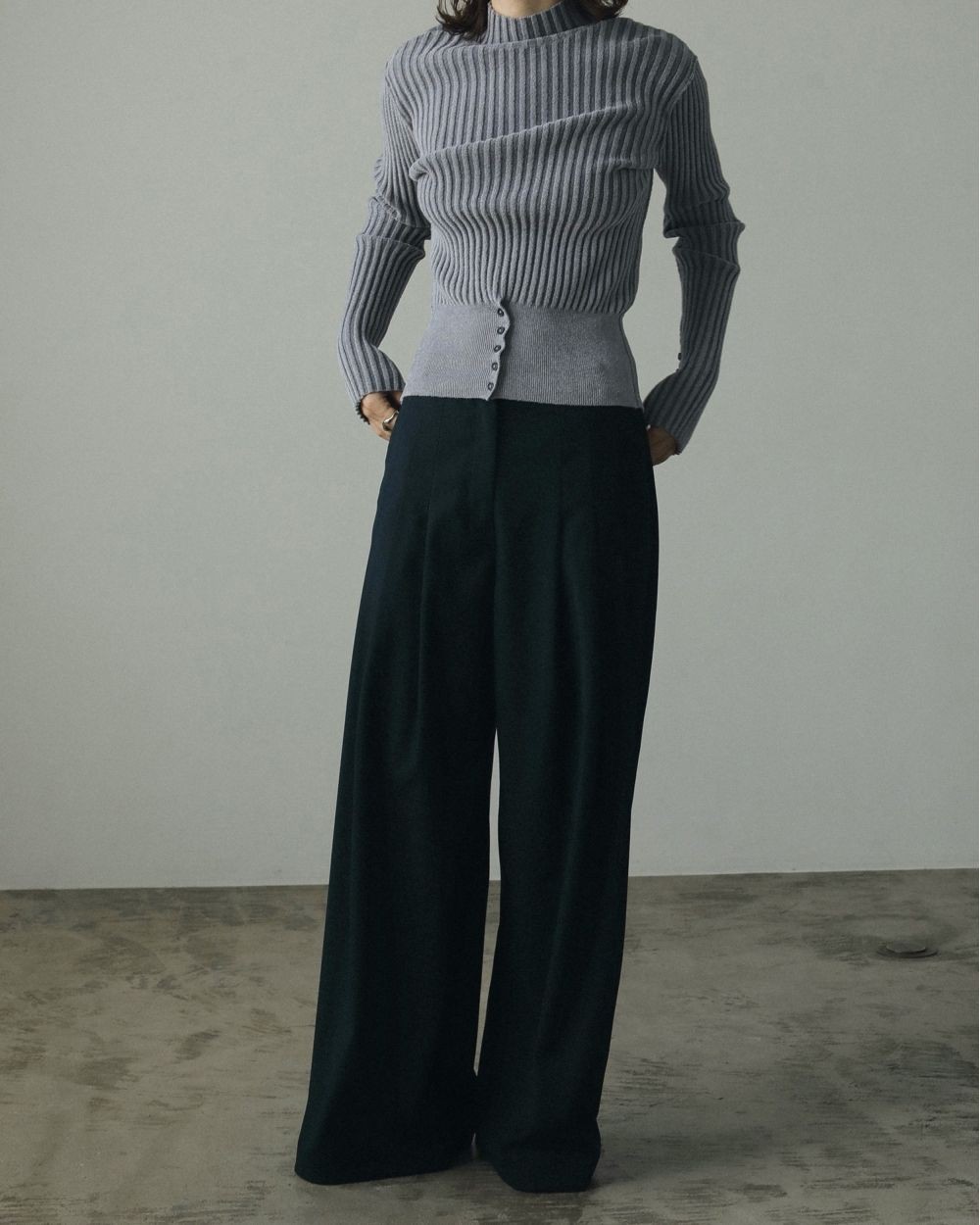 anuke SALE ANUKE (アンヌーク） 3tuck Wide Pants 即日発送